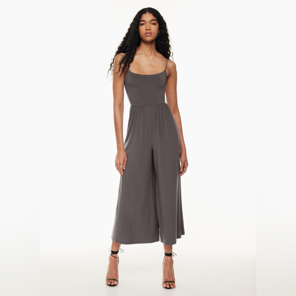 Aritzia Wilfred Market Jumpsuit - Peppercorn Grey - S